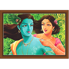 Radha Krishna Paintings (RK-9300)